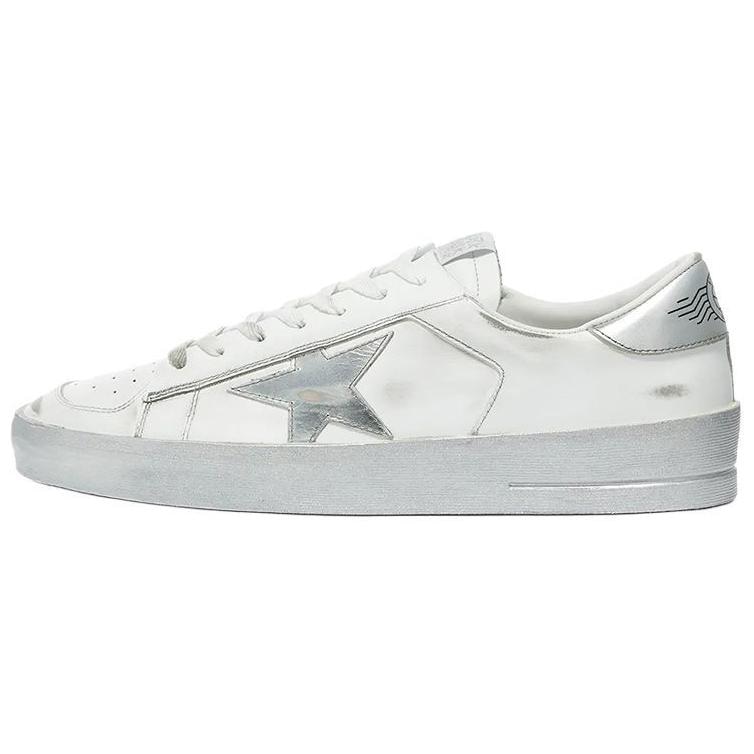 Golden Goose Stardan White Distressed