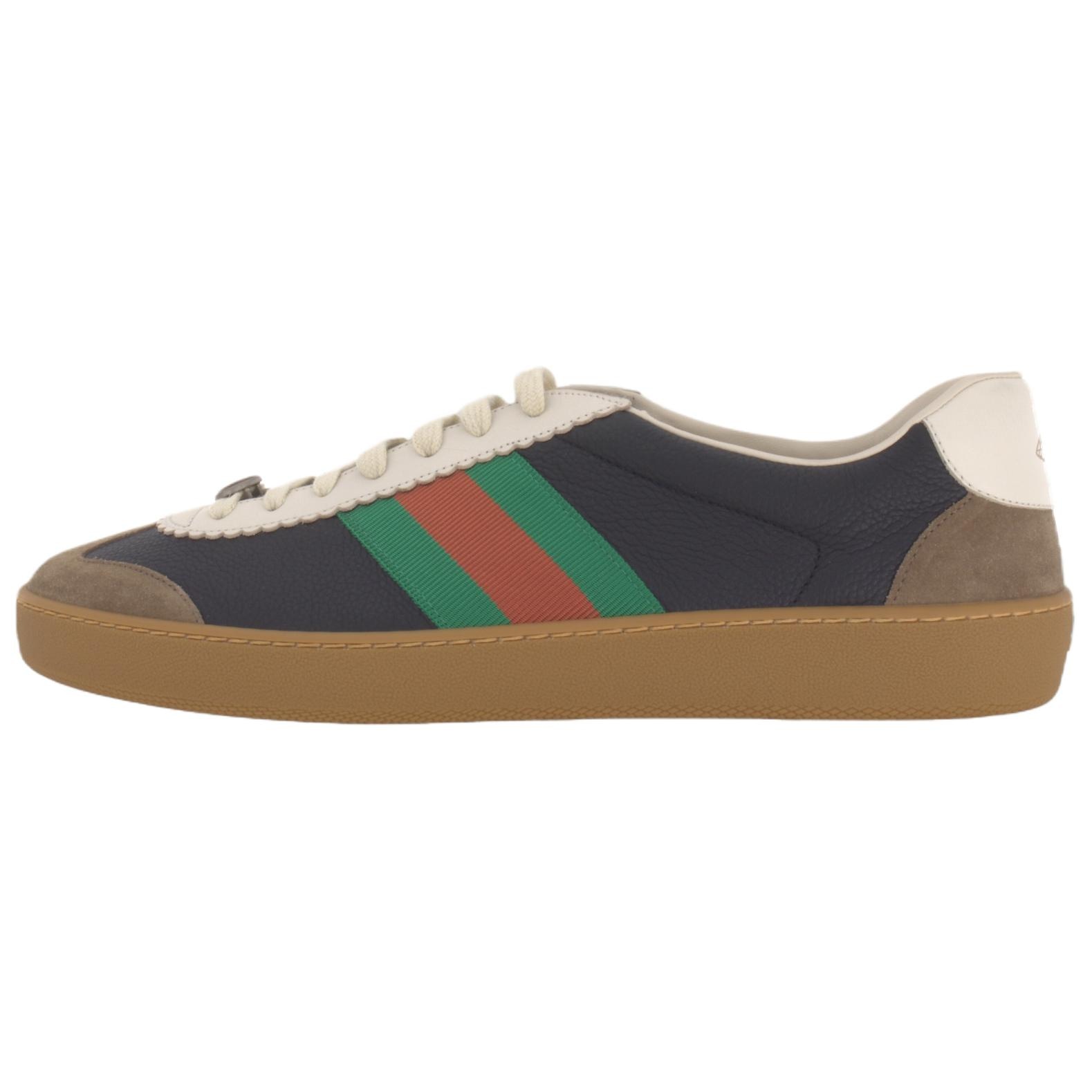 GUCCI/古驰 Gucci G74 Web Black Green
