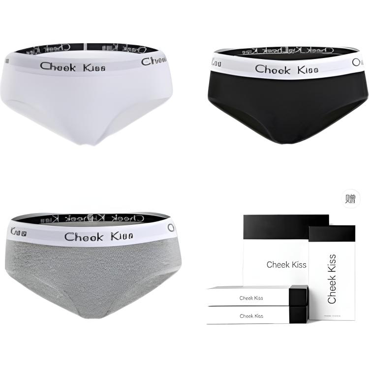 cheekkiss Seamless Breathable Boxer Briefs 3-Pack Women
