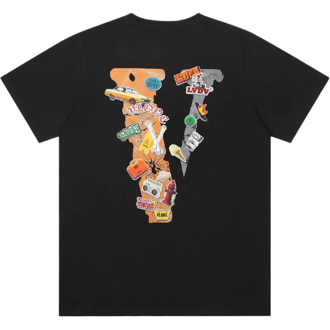 VLONE STAPLE LOGO T