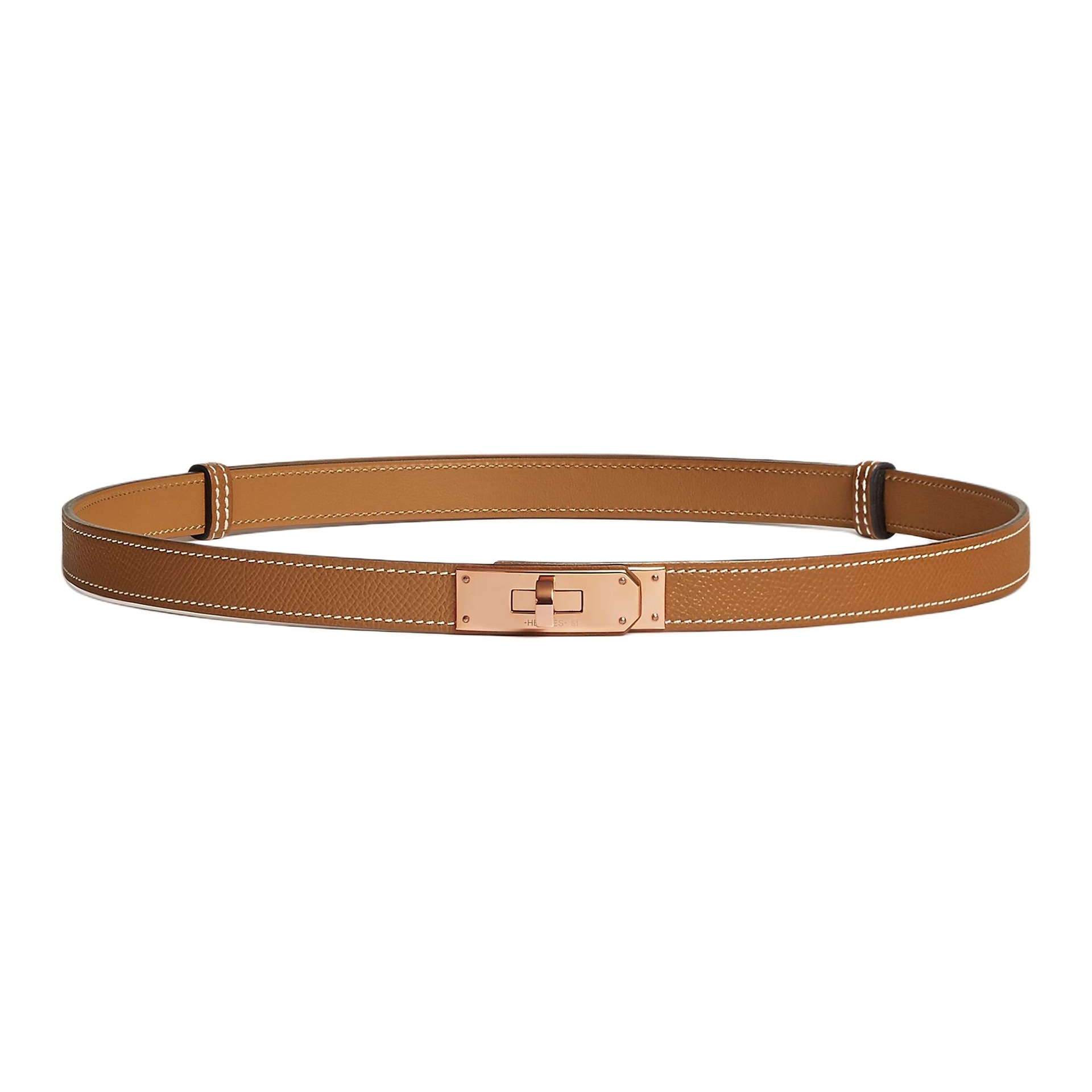 HERMES/爱马仕 Hermes Kelly Belt Brown