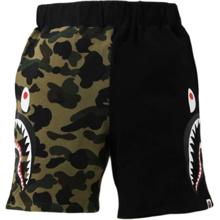 A BATHING APE BAPE Shark Camo Shorts